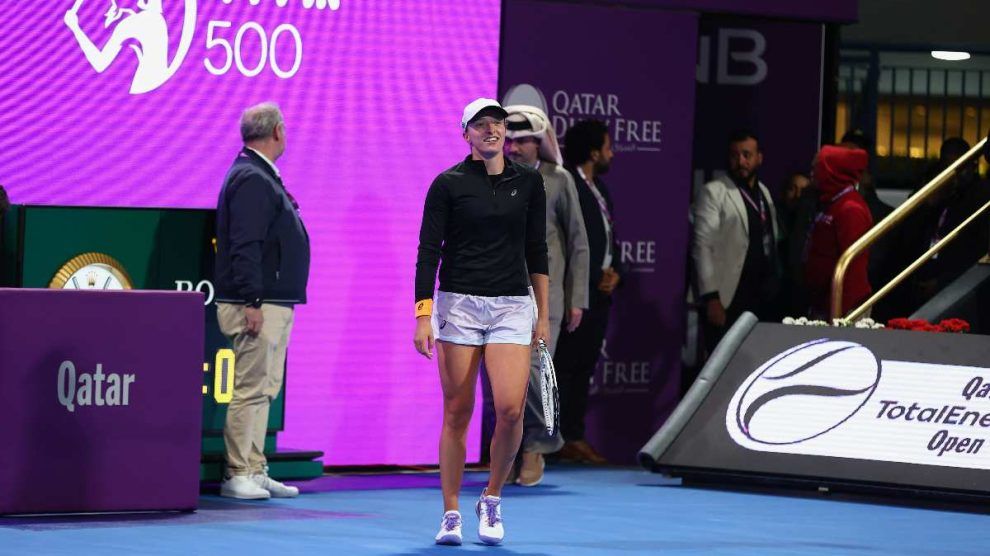 swiatek azarenka wta doha