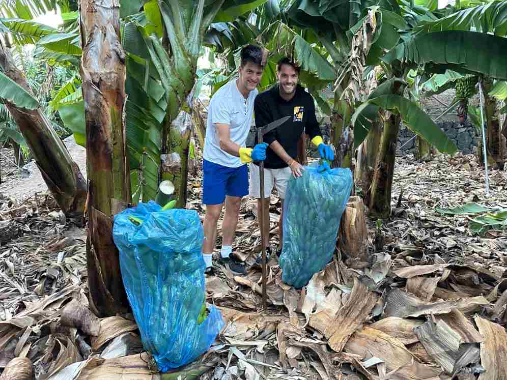 Excursiones y mucha diversión para los tenistas en el Challenger de Tenerife