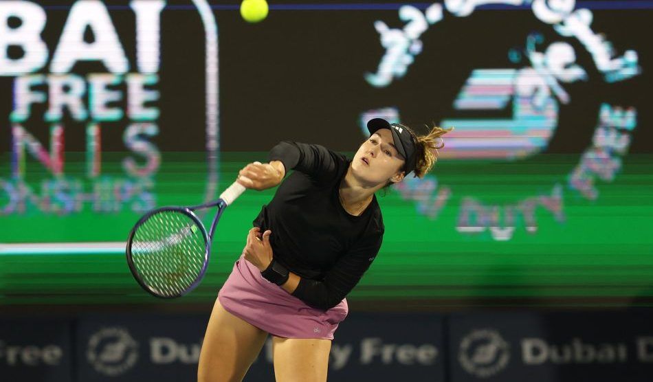 televisión horario wta dubái kalinskaya paolini