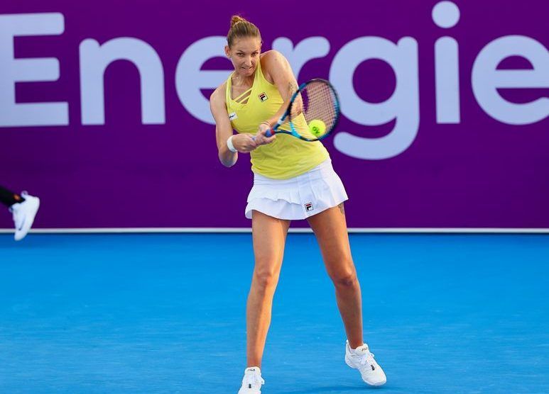 Pliskova Osaka WTA Doha