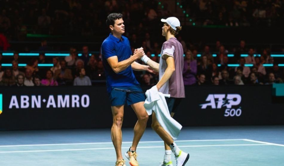 Sinner Raonic ATP Rotterdam