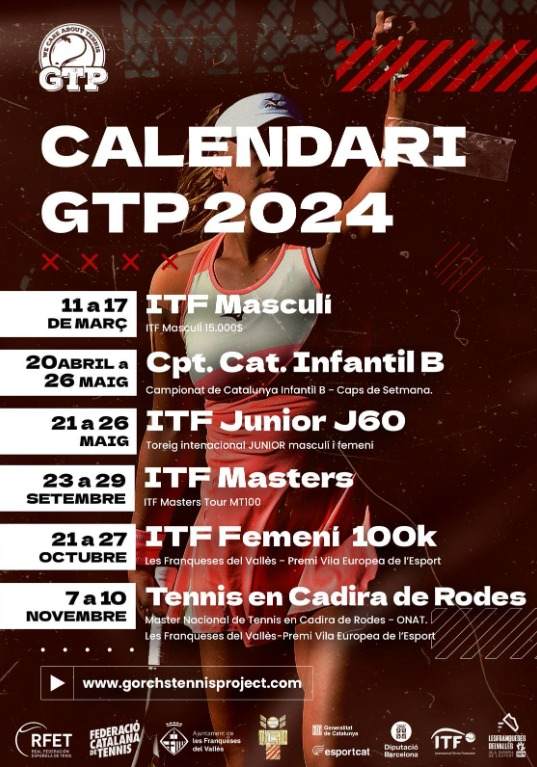 Club Tennis Els Gorchs calendario torneos 2024