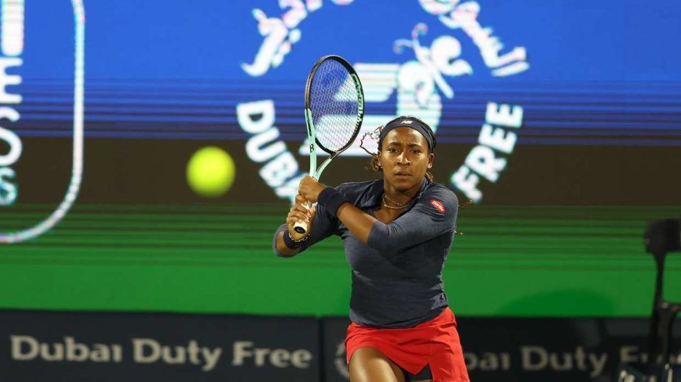 gauff cocciaretto wta dubái