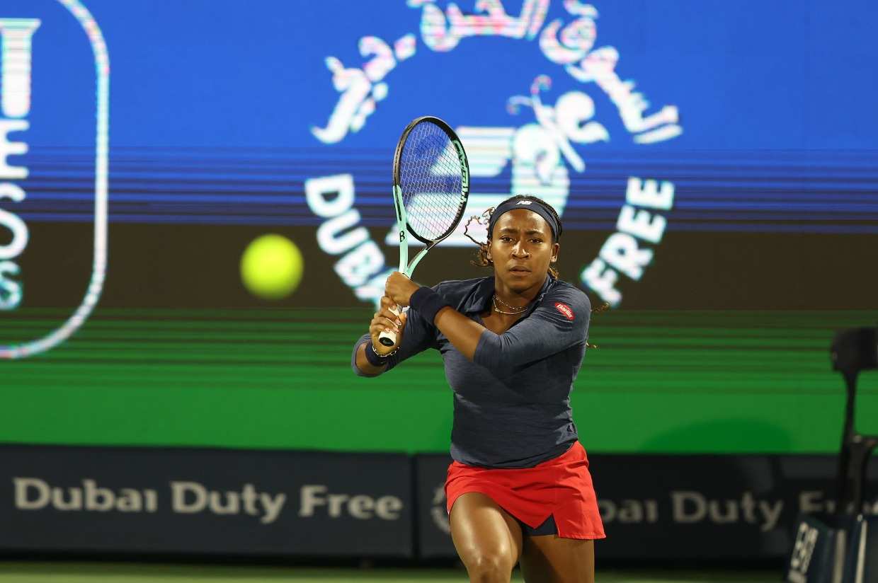 Gauff no tiene problemas en su debut en el WTA Dubái