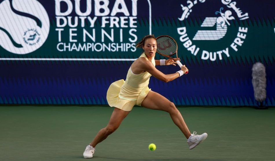 Zheng Potapova WTA Dubái