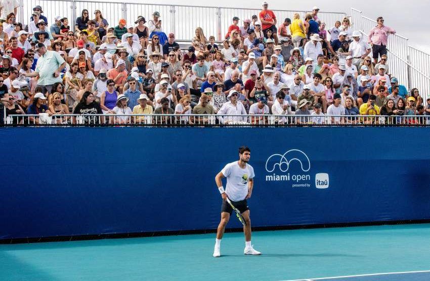 televisión horario miami open alcaraz carballés