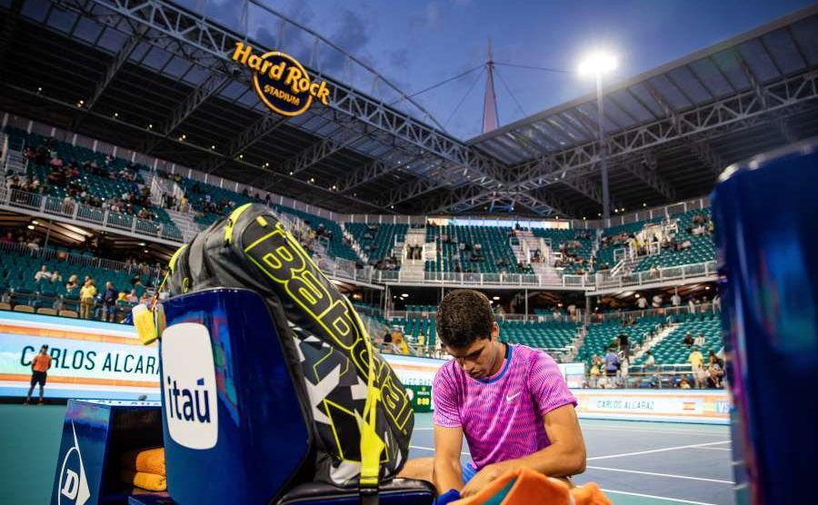 televisión horario miami open alcaraz musetti