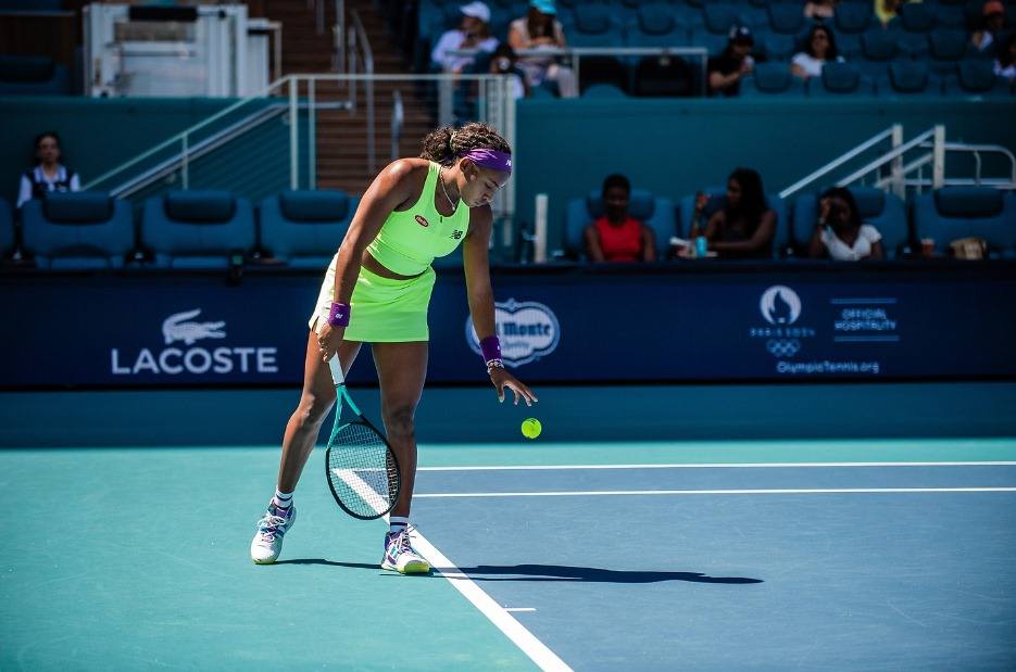 Gauff se ve sorprendida por Garcia en el Miami Open