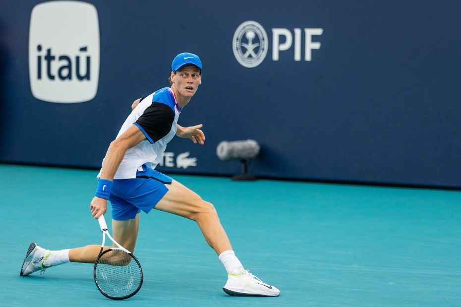 Sinner no tiene inconvenientes ante Machac y es semifinalista en Miami