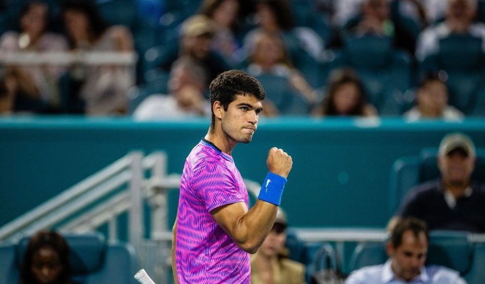 televisión horario miami open alcaraz dimitrov