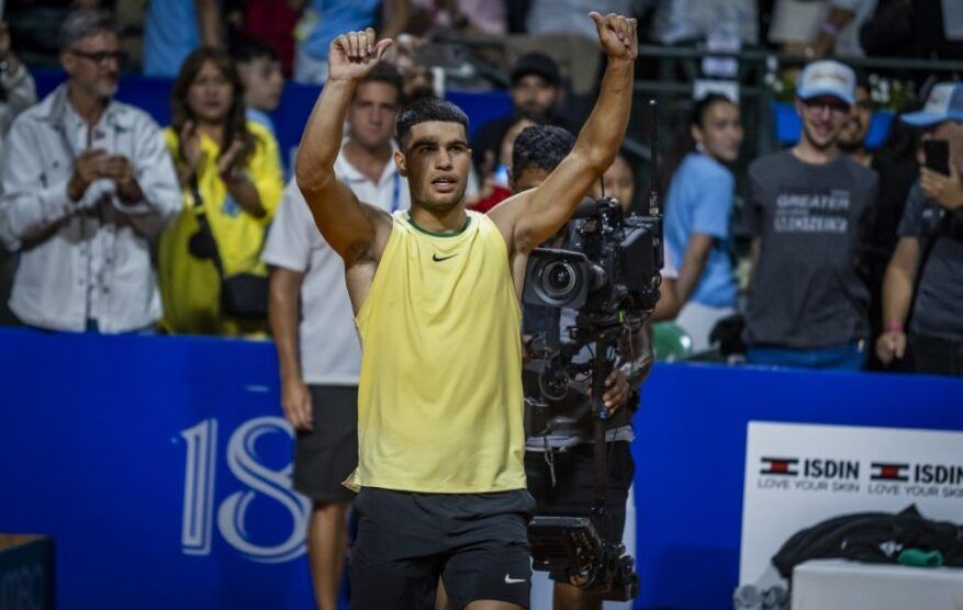 televisión horario atp indian wells zverev alcaraz
