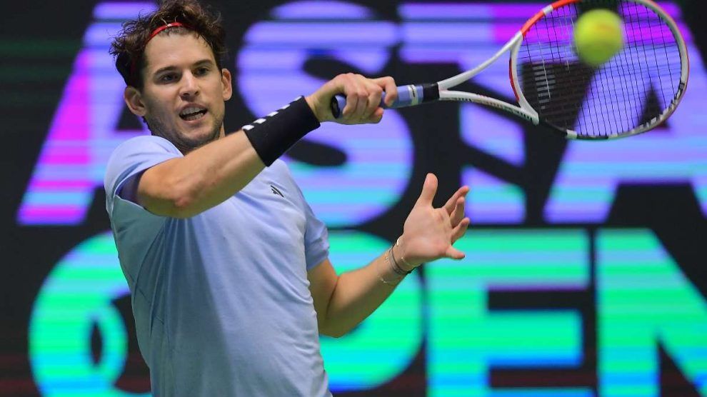 thiem nuevas molestias muñeca