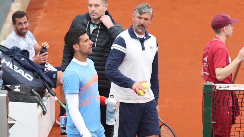 djokovic rompe con ivanisevic