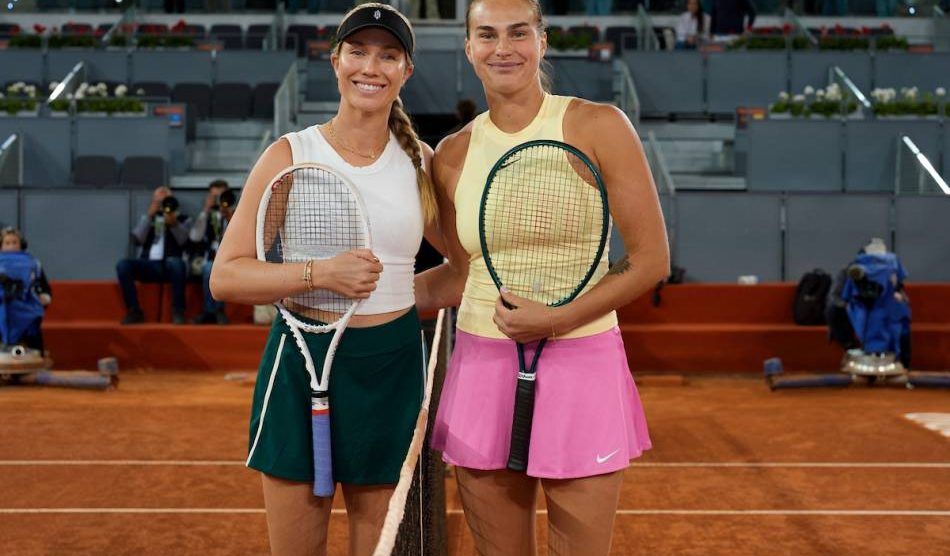 Sabalenka Collins WTA Madrid