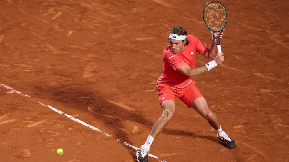 tsitsipas carballes atp barcelona