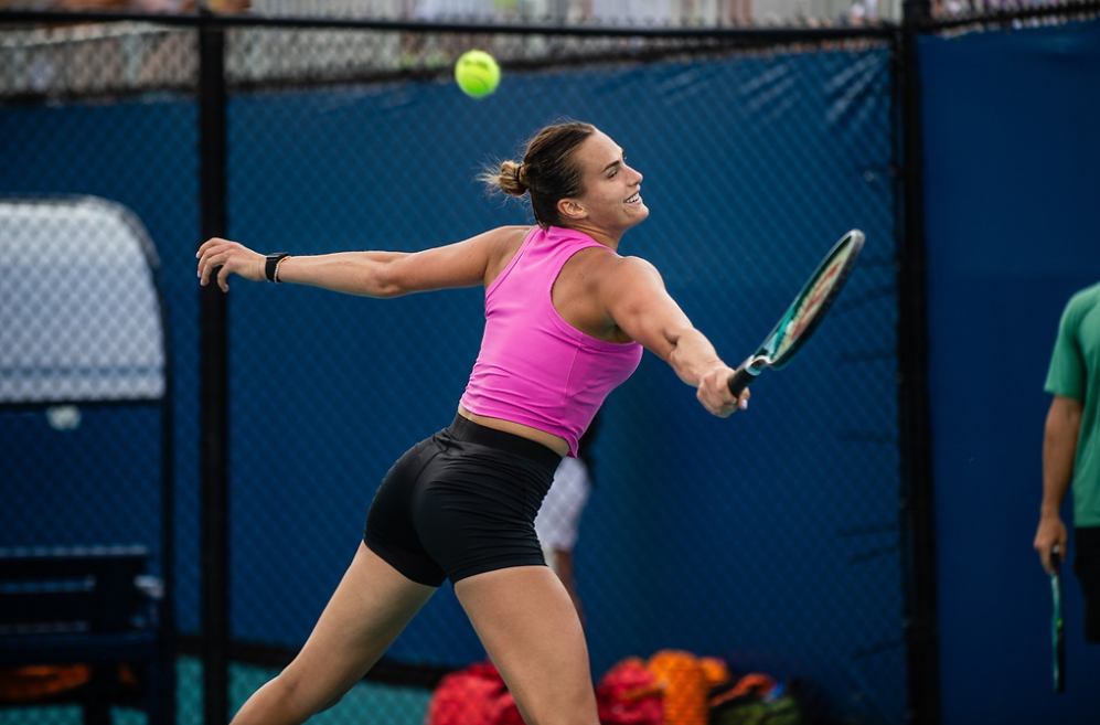 Sabalenka: “Me gusta mucho jugar en tierra batida”