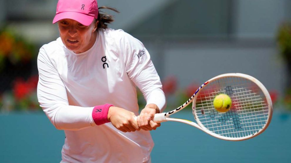 Swiatek Haddad Maia WTA Madrid