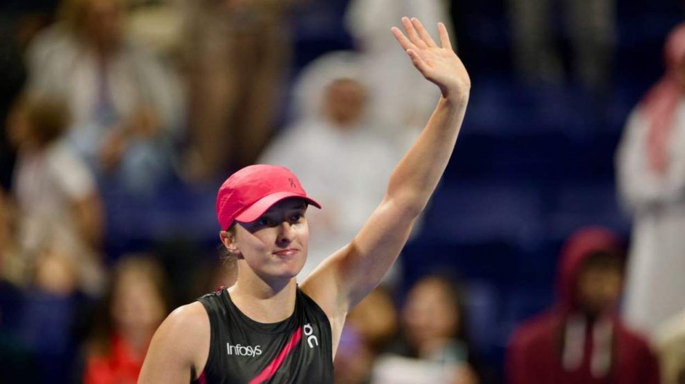 Swiatek Wang WTA Madrid