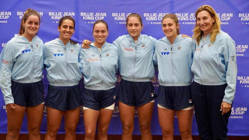 Argentina lista billie jean king cup