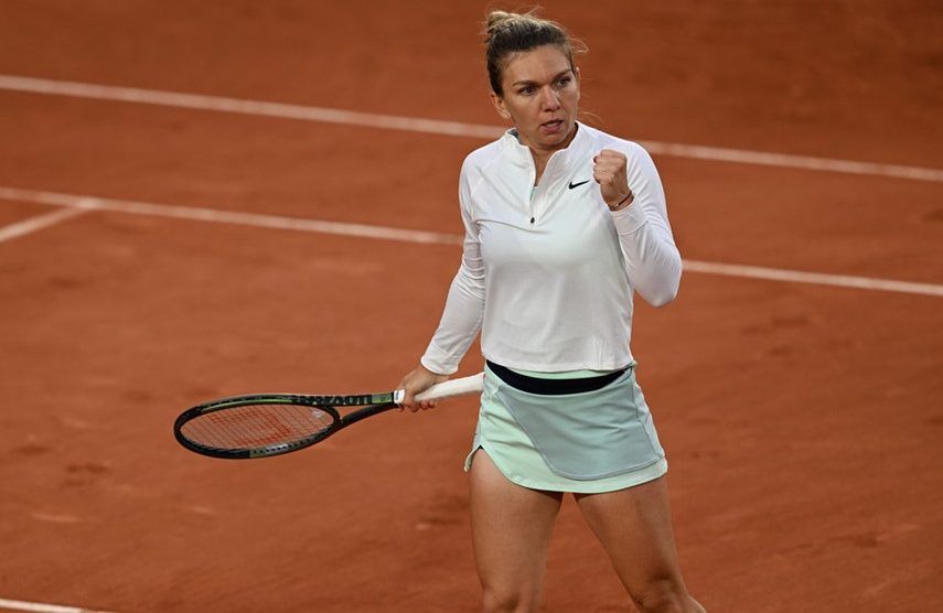 halep baja mutua madrid open