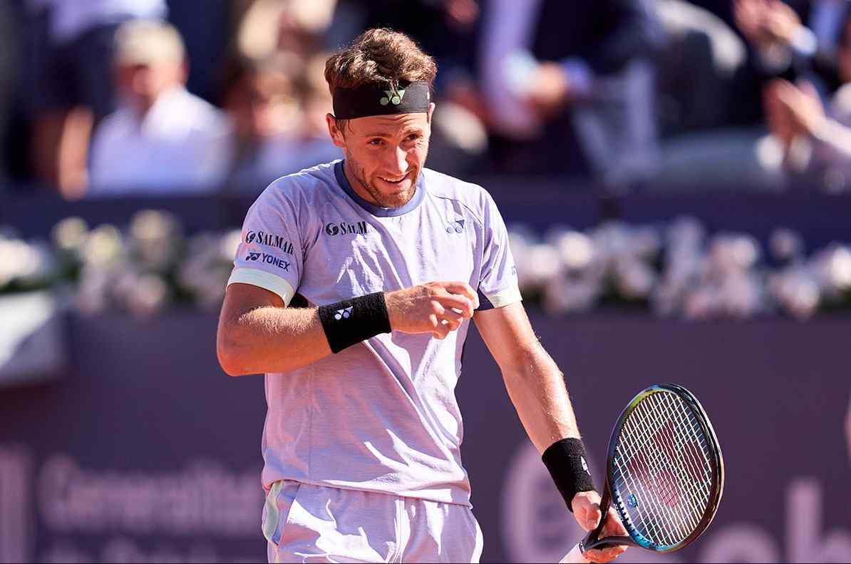 Ruud en racha: El noruego avanza a otra final tras otra batalla