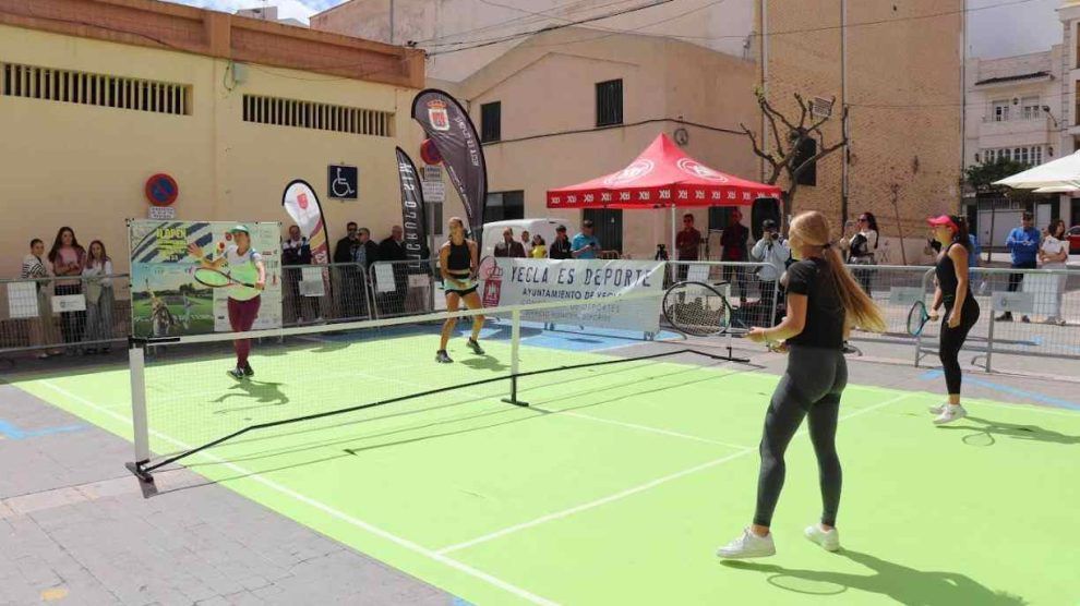 Street Tennis centro Yecla propias jugadoras torneo