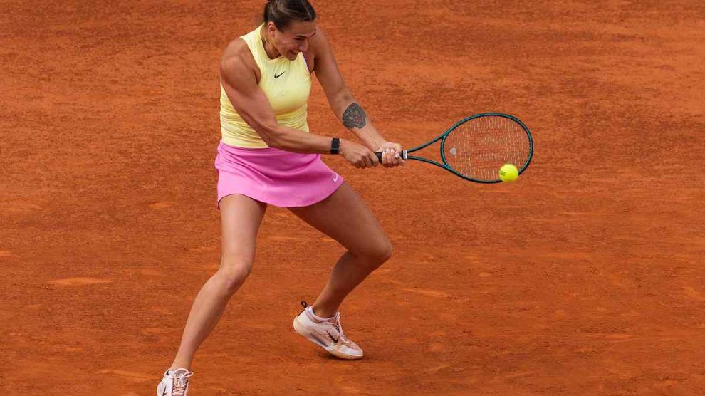 sabalenka yastremska wta roma