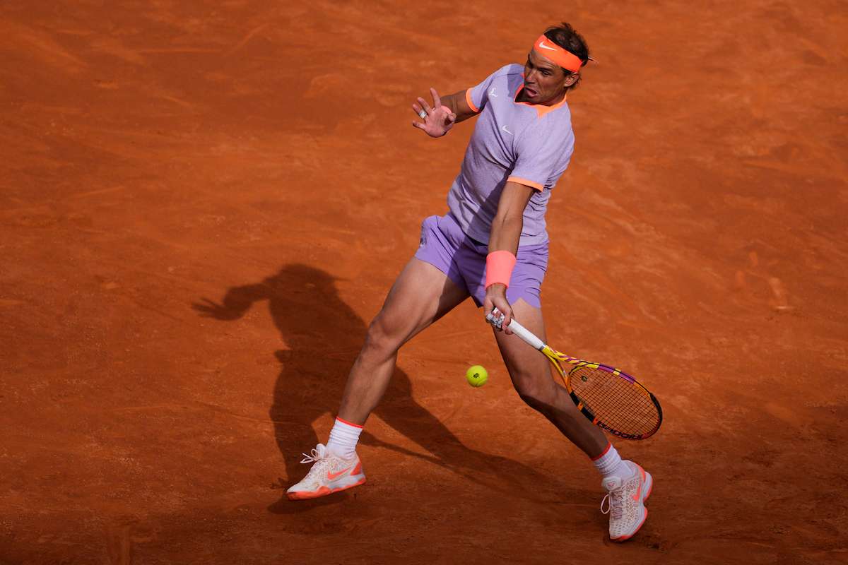 Un desconocido Nadal se despide de Roma con una dura derrota