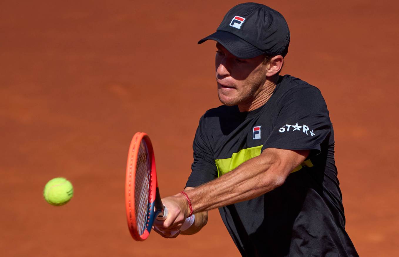 Gran función: Schwartzman brilla en Roma
