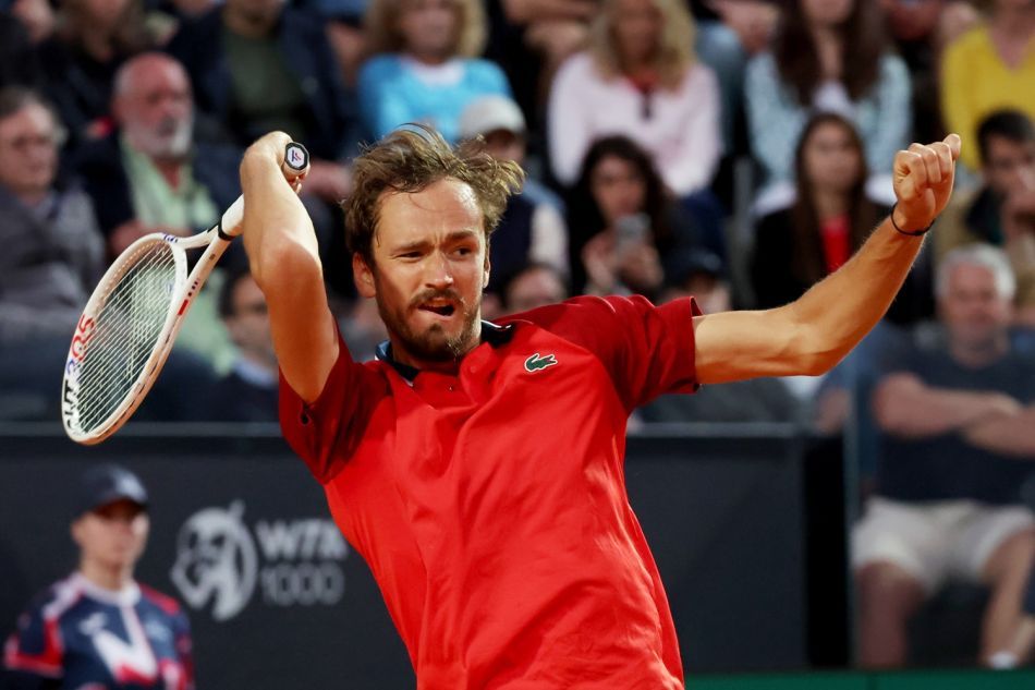 Sorpresa en el Foro Itálico: Medvedev cae ante un notable Paul en Roma