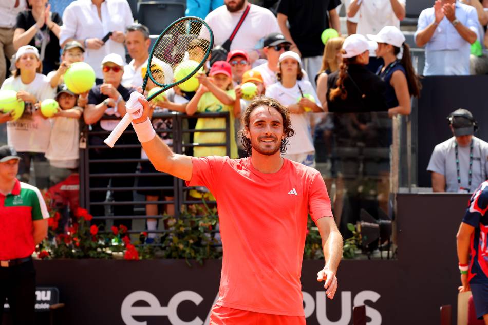 tsitsipas miñaur atp roma