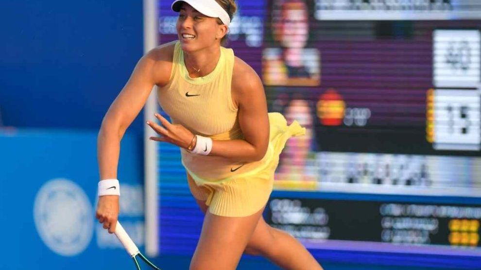 televisión horario wta roma badosa shnaider