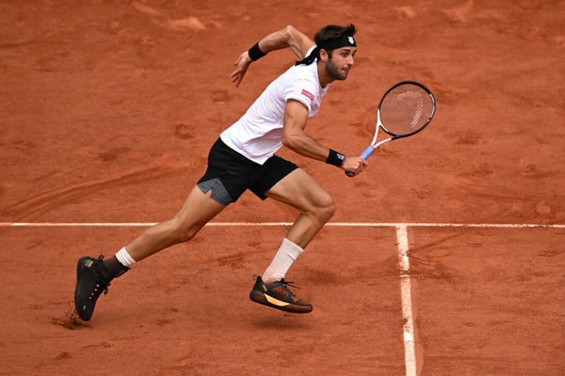 Eufórico debut de Etcheverry en Roland Garros