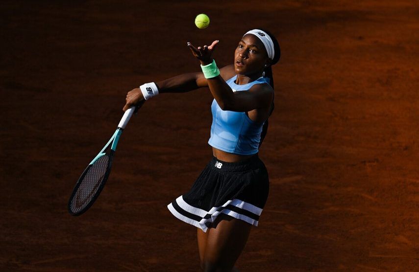 gauff zidansek roland garros