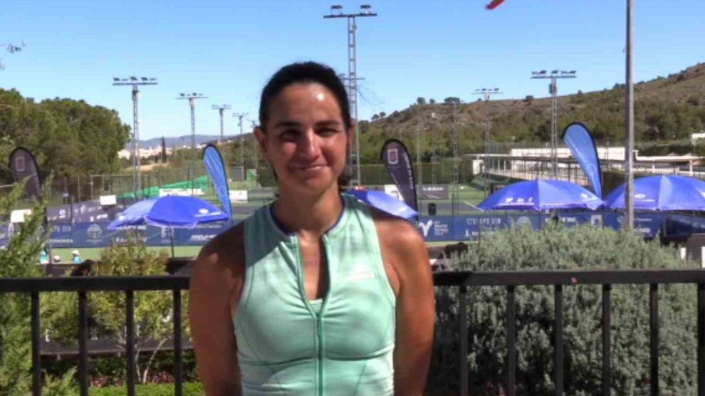 Hesse cumplí sueño tener bebé mostrarle juego cancha tenis