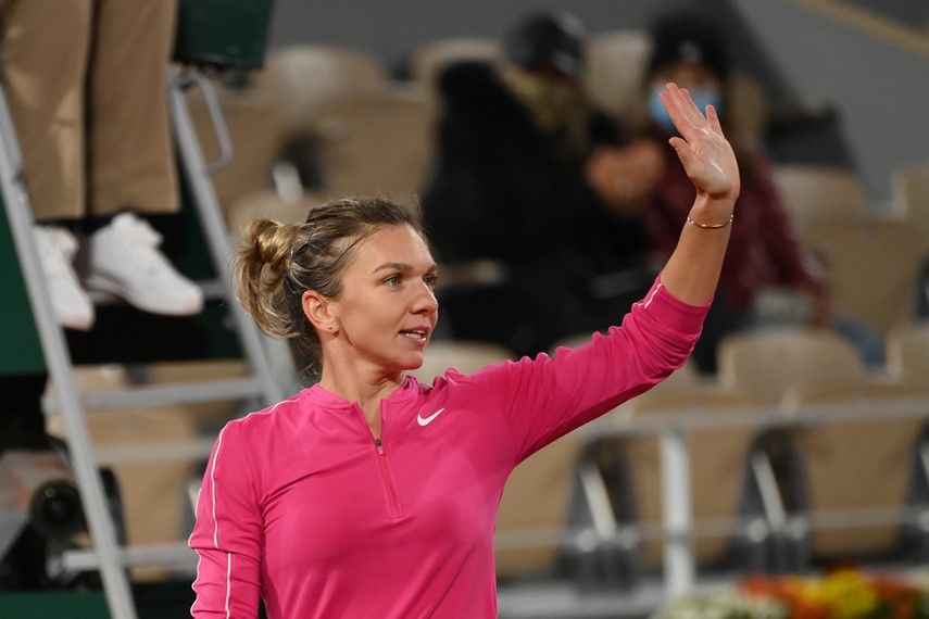 Halep explica detalles sobre su lesión en París