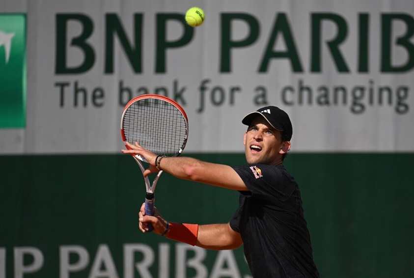 Thiem le dice adiós a Roland Garros
