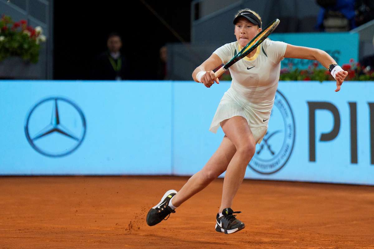 Andreeva hace historia y da el golpe en Roland Garros