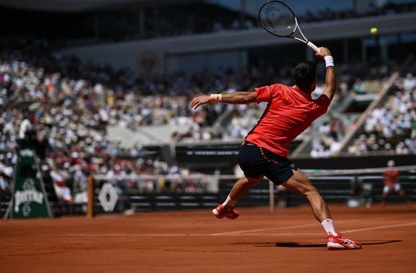 djokovic no sabía qué hacer