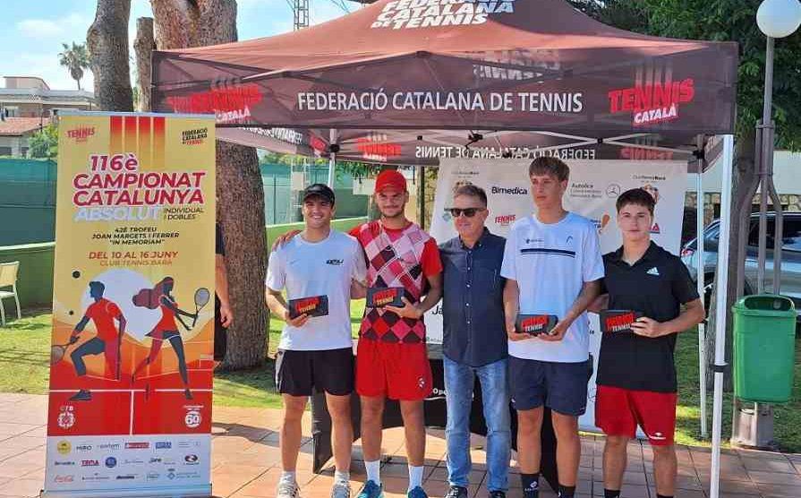Campeonato Absoluto de Tenis Catalunya definidas semifinales campeones dobles