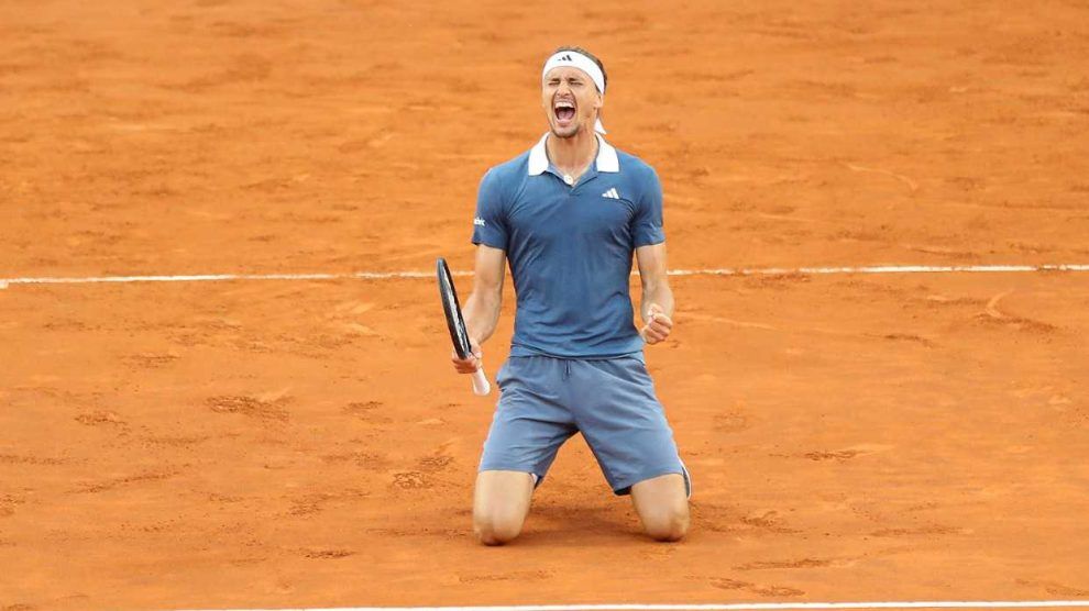 zverev tenía discurso preparado perdía