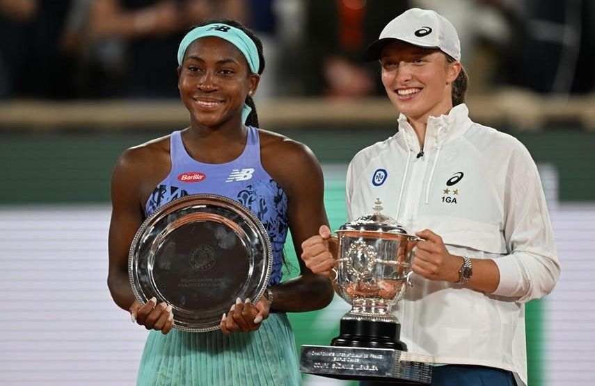 televisión horario roland garros swiatek gauff