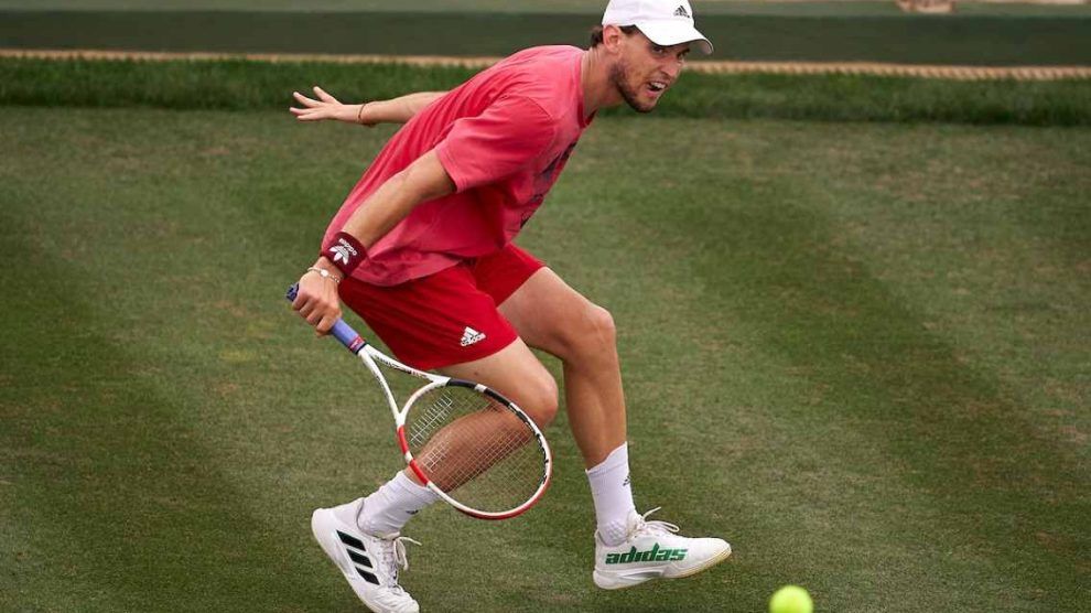 thiem retirada quitado estrés