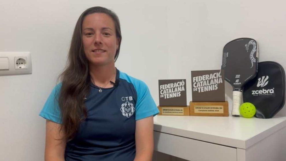 Sheila Domínguez pickleball creciendo zona Catalunya