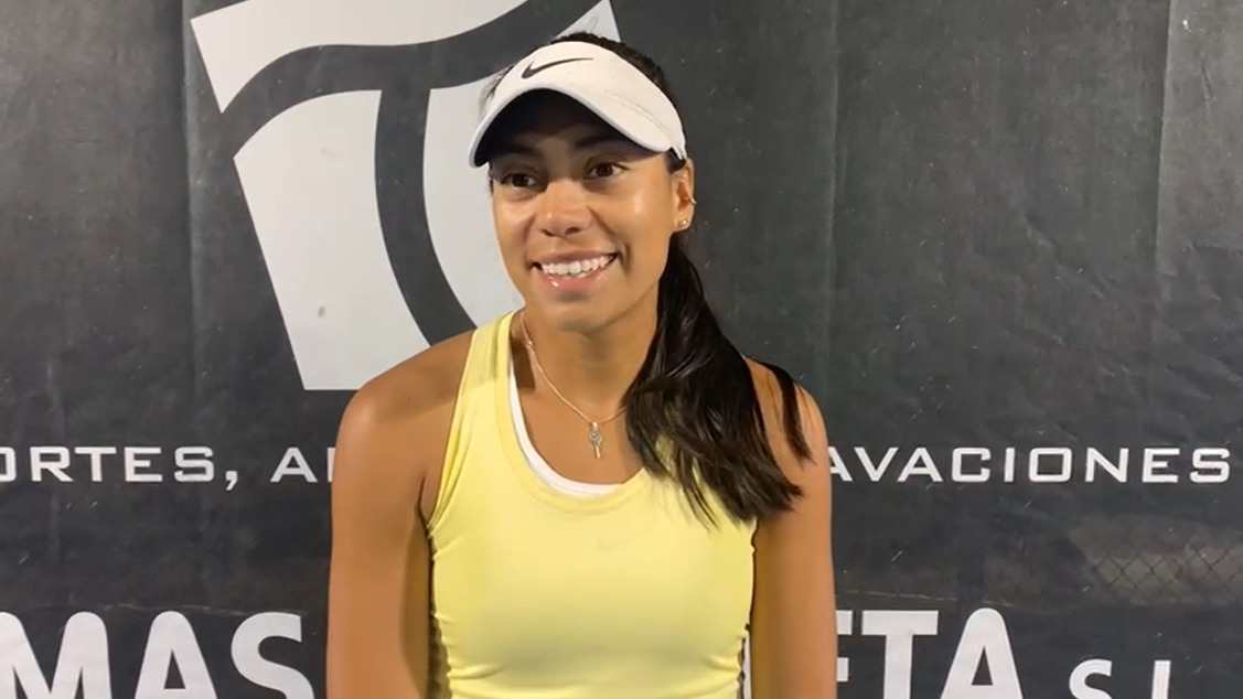 Victoria Rodríguez y su gran torneo en el ITF Tauste: “Es de los mejores torneos que he tenido”
