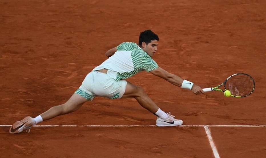 alcaraz llegar nadal djokovic federer