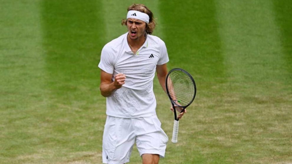 Zverev Carballés Baena Wimbledon 2024