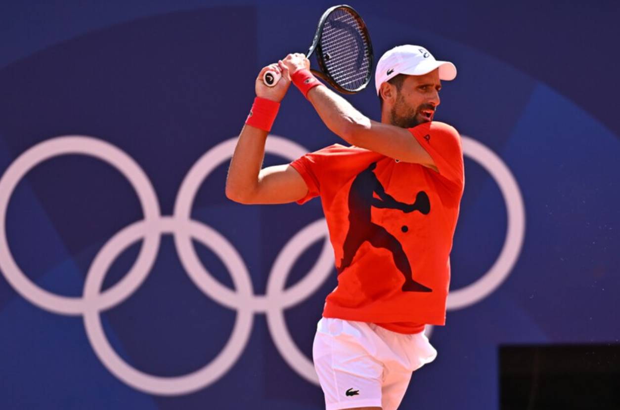 Una aplanadora: Djokovic arrasa en el debut de los Juegos Olímpicos 2024