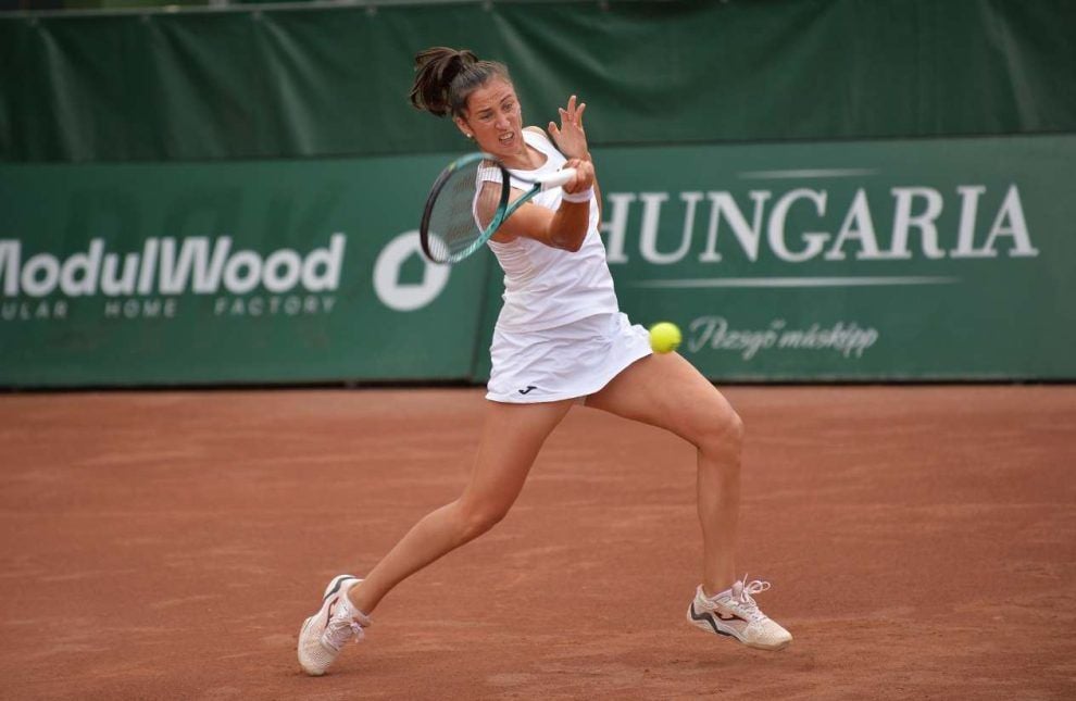 Schmiedlova Sorribes WTA Budapest