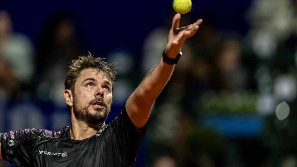 Wawrinka Broom ATP Wimbledon